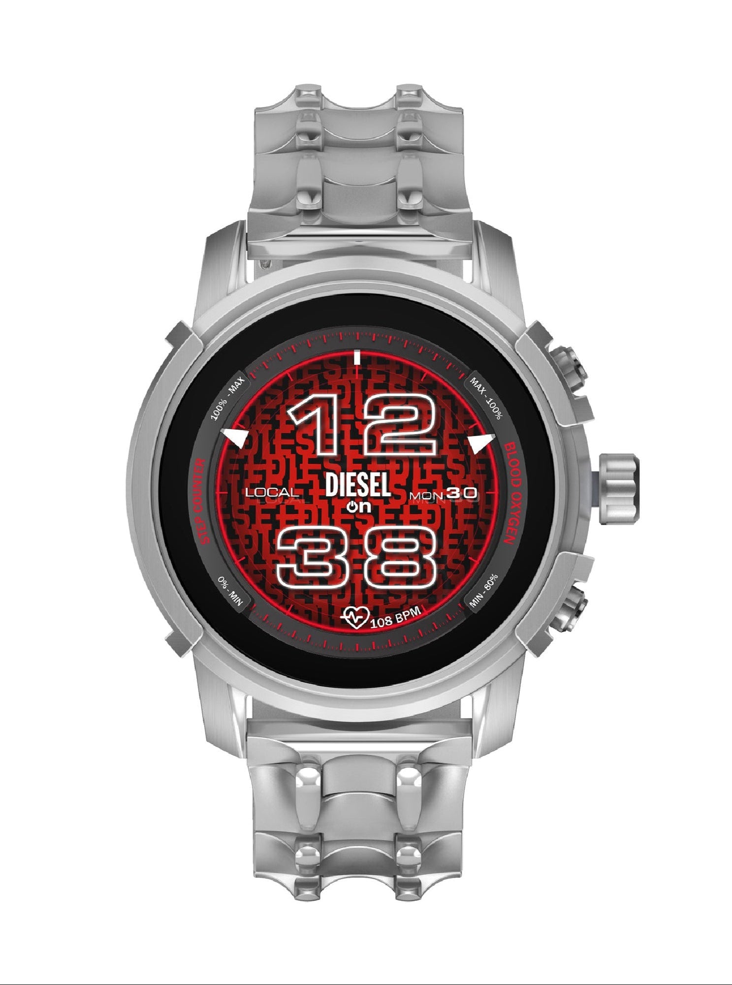 Reloj Diesel Smartwatch Griffed DZT2040 Original