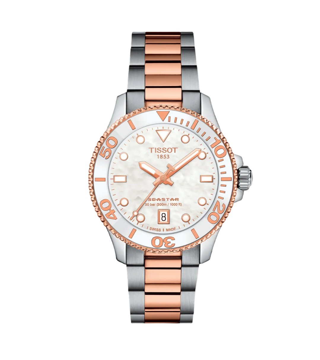 Reloj Tissot Seastar 1000 Mujer T1202102211100 Original