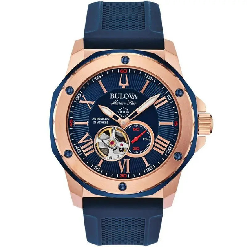 Reloj Bulova Marine Star Automatico 98A227 Original – outletoptico