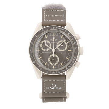 Reloj Swatch x Omega Moonswatch Mission On Earth Desert SO33T103 Original