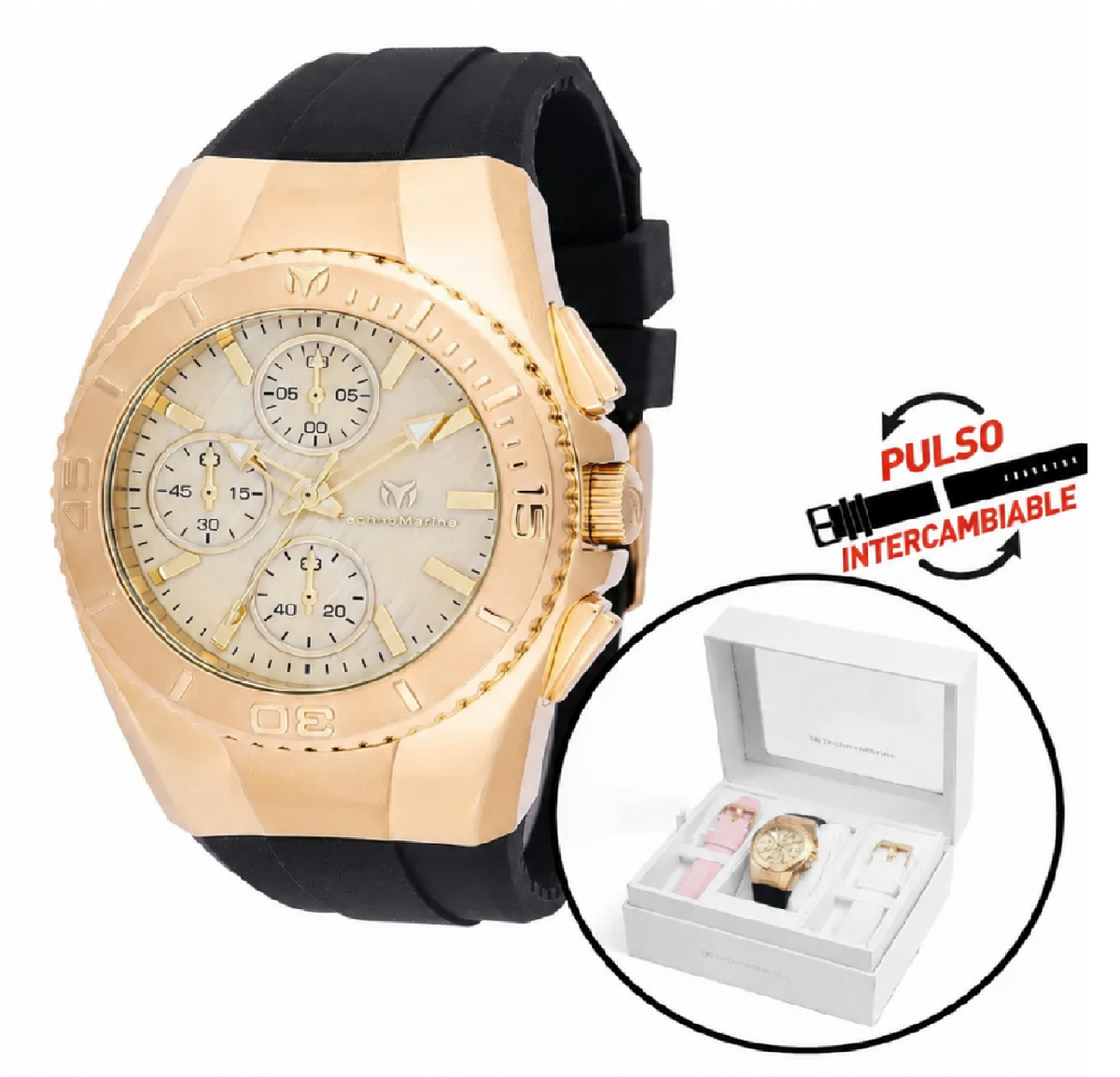 Reloj Technomarine Cruise Origen Mujer 124035 Original