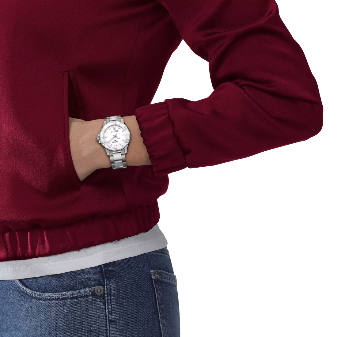 Reloj Tissot Seastar 1000 Mujer T1202101101100 Original