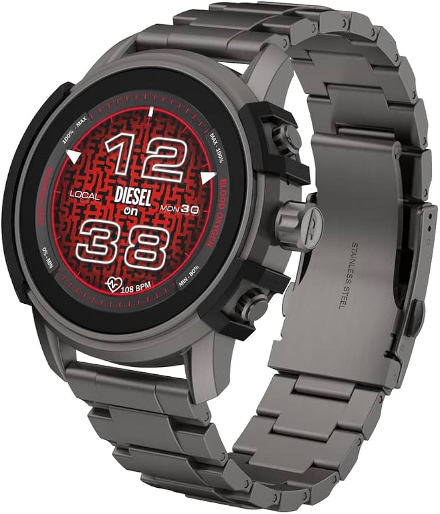 Reloj Diesel Smartwatch Griffed DZT2042 Original