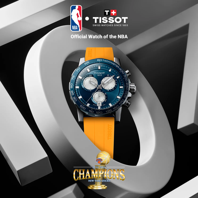 Reloj Tissot Supersport New York Knicks NBA 2026 Championship Special Edition T125.617.11.041.01 original