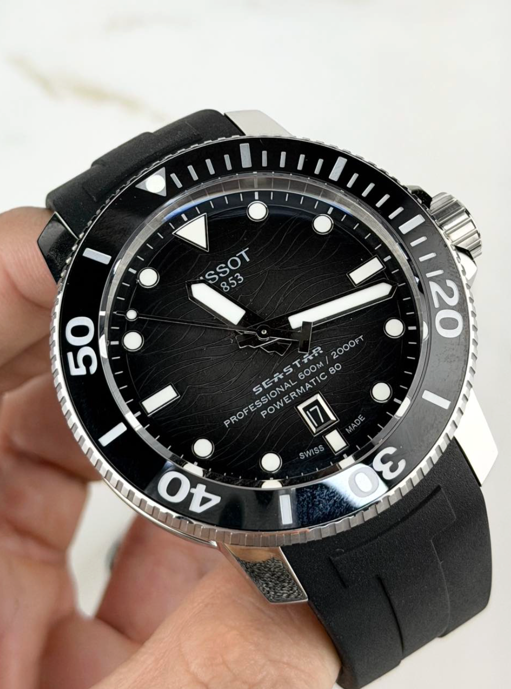 Reloj Tissot Seastar 2000 Automático T120.607.17.441.00 original