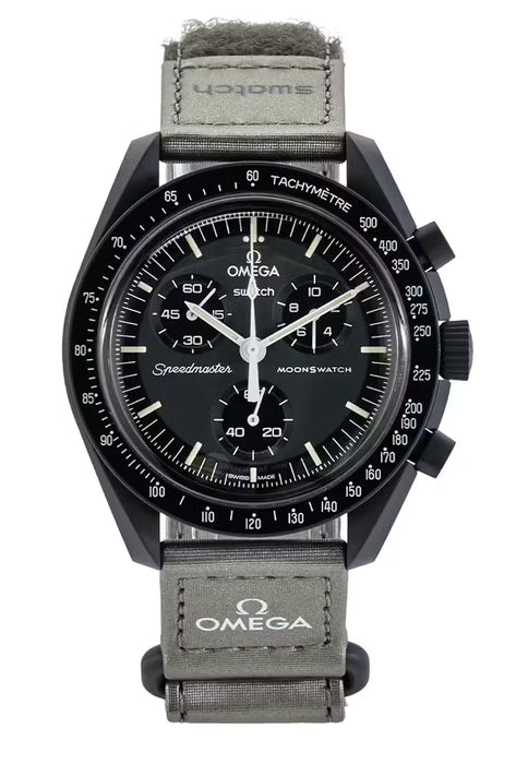 Reloj Swatch x Omega Bioceramic Moonswatch Mission to Mercury SO33A100 Original