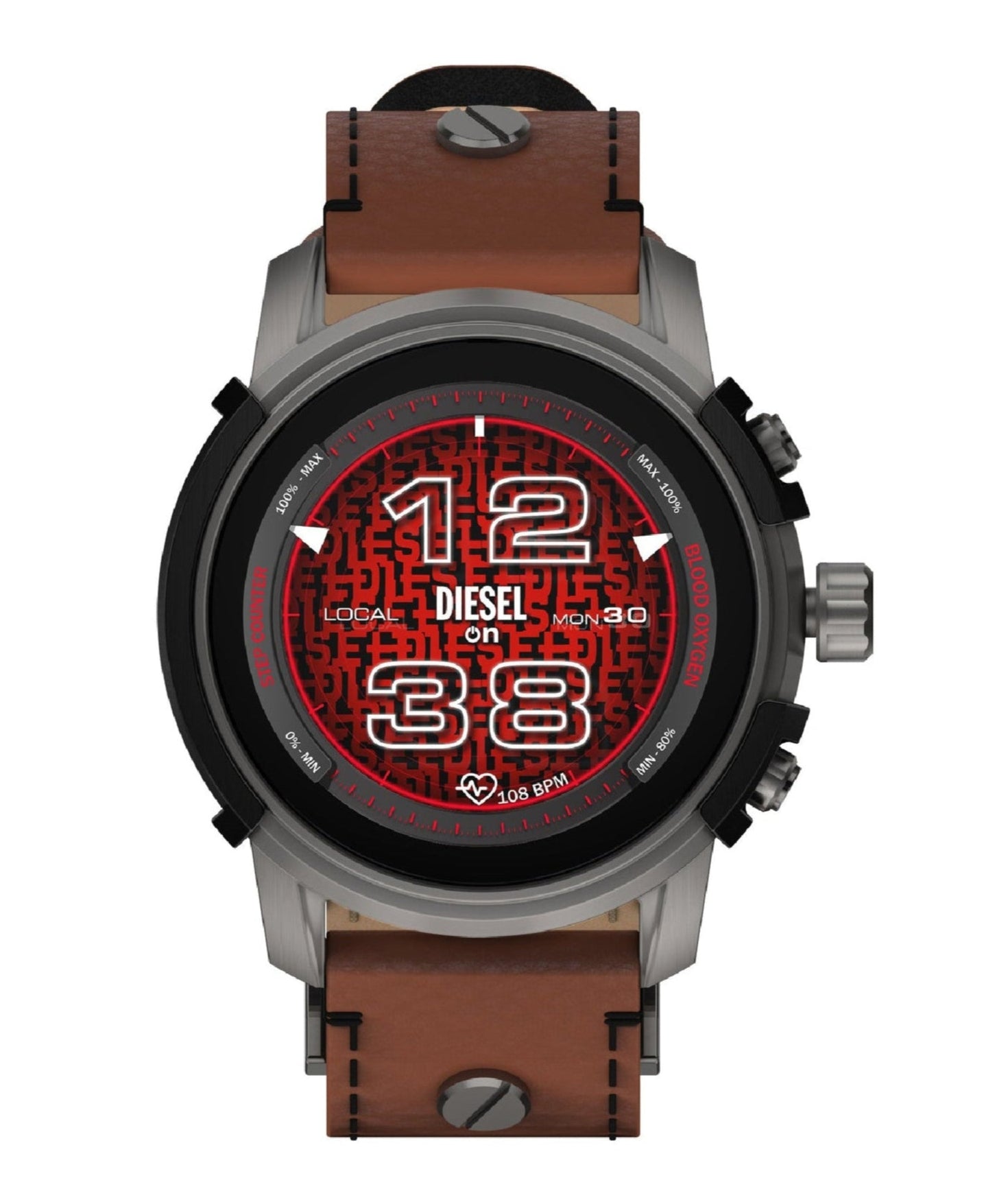 Reloj Diesel Smartwatch Griffed DZT2043 Original