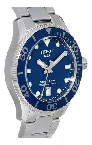 Reloj Tissot Seastar 1000 Mujer T1202101104100 Original
