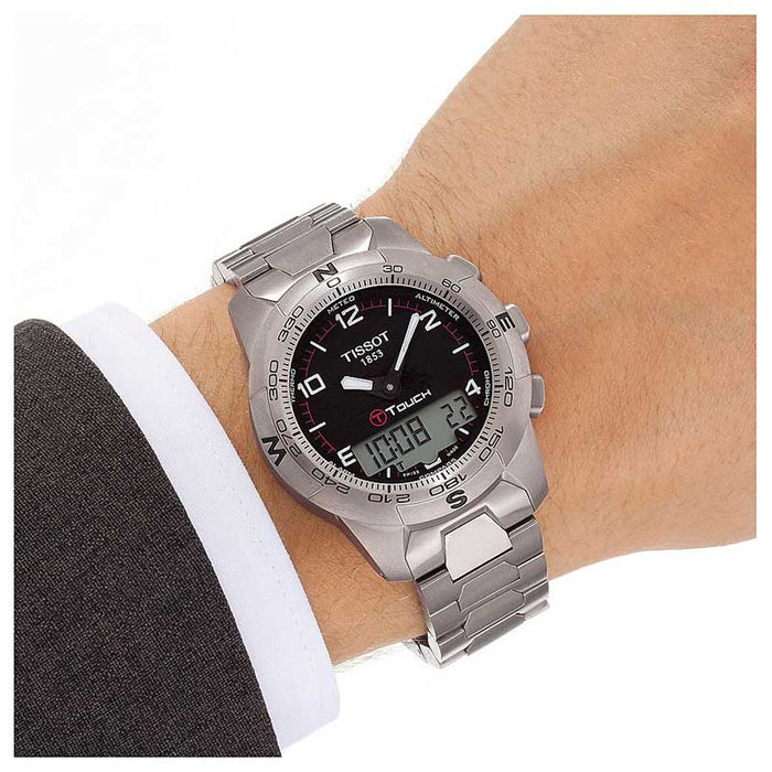 Reloj Tissot T-Touch II Titanium T0474204405700 Original