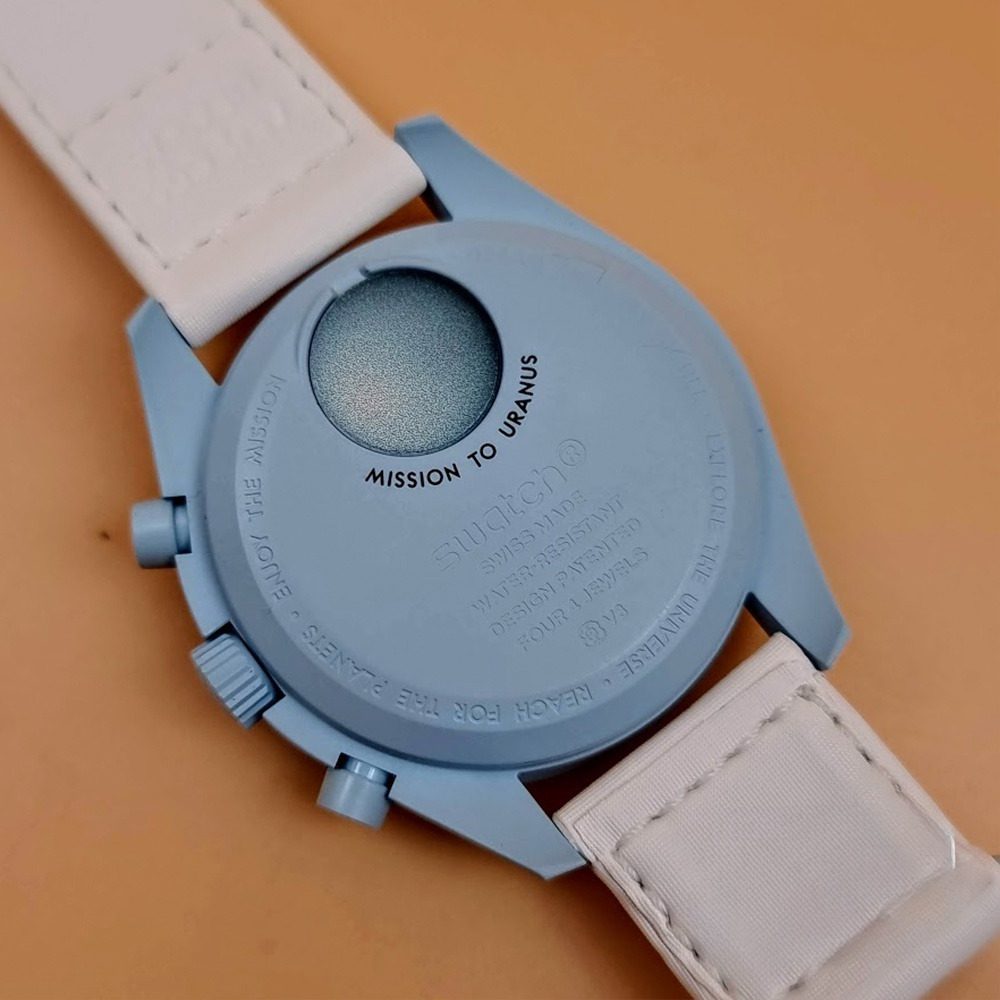 Reloj Swatch x Omega Moonswatch Mission to Uranus SO33L100 Original