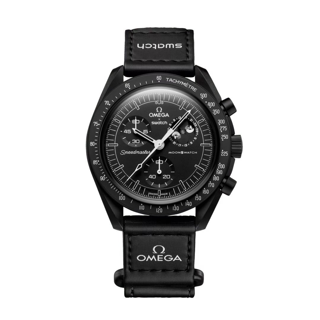 Reloj Swatch x Omega Moonswatch Mission To Moonphase Snoopy SO33B700 Original