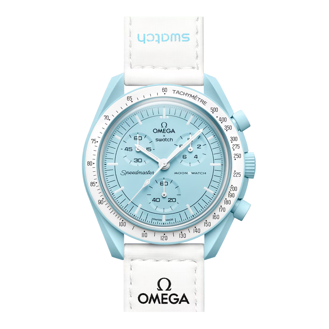 Reloj Swatch x Omega Moonswatch Mission to Uranus SO33L100 Original