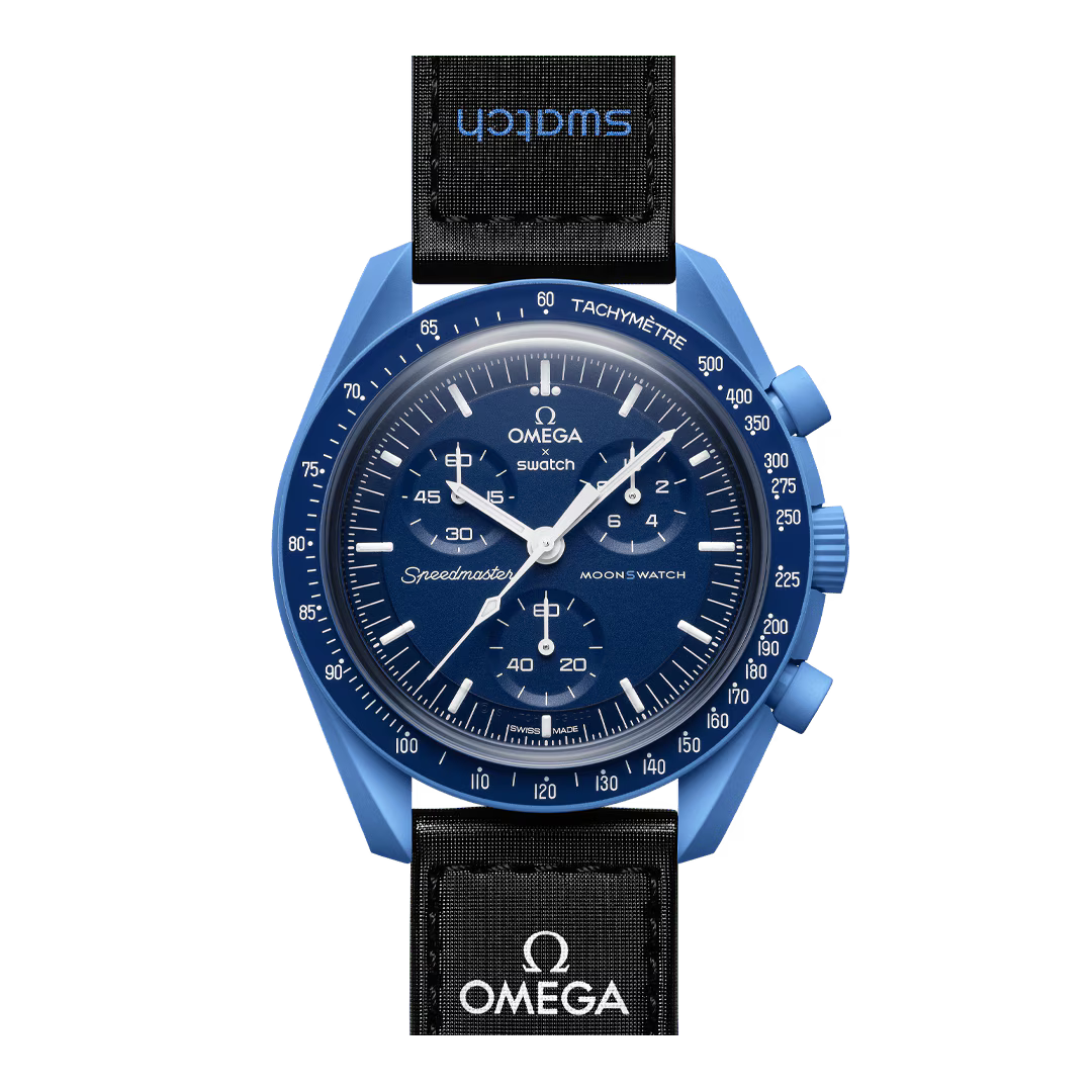 Reloj Swatch x Omega  Moonswatch Mission to Neptune SO33N100 Original