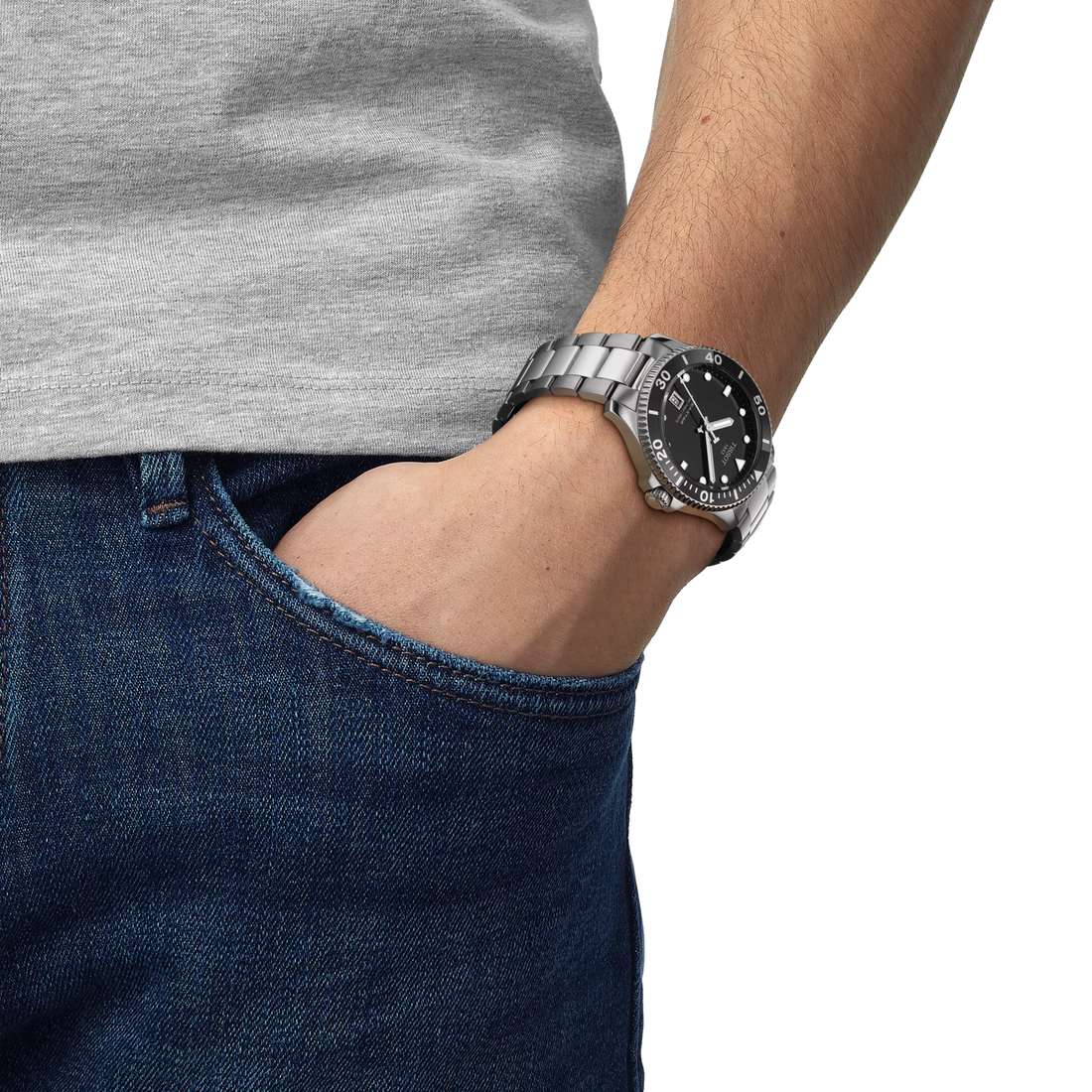 Reloj Tissot Seastar 1000 T1204101105100 Original