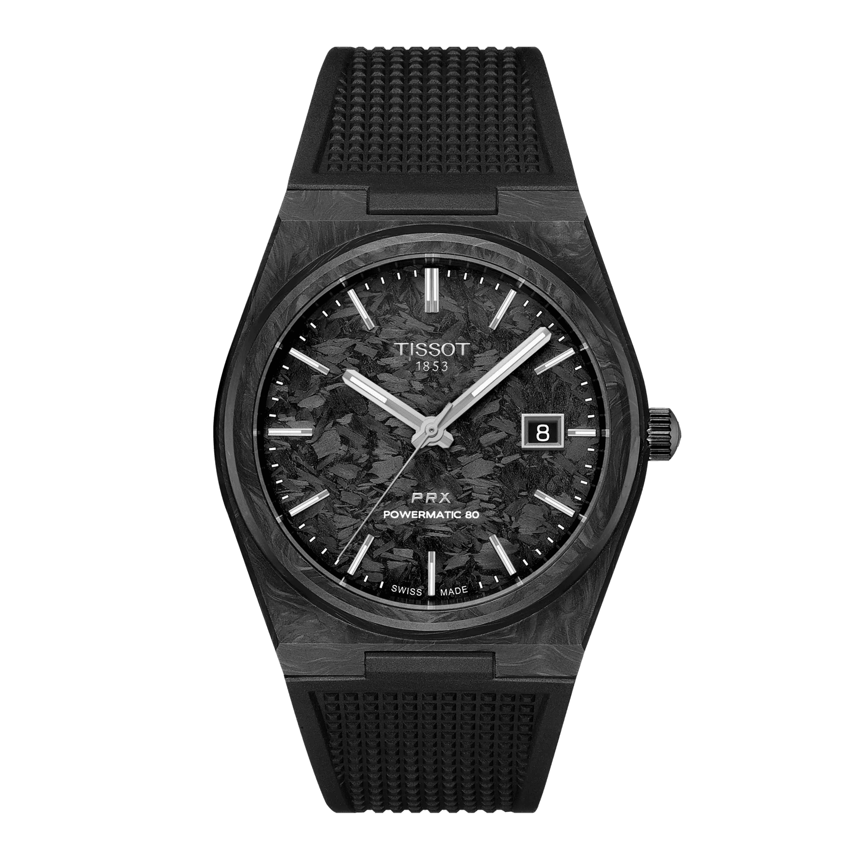 Reloj Tissot PRX Carbon T137.907.97.201.00 Original
