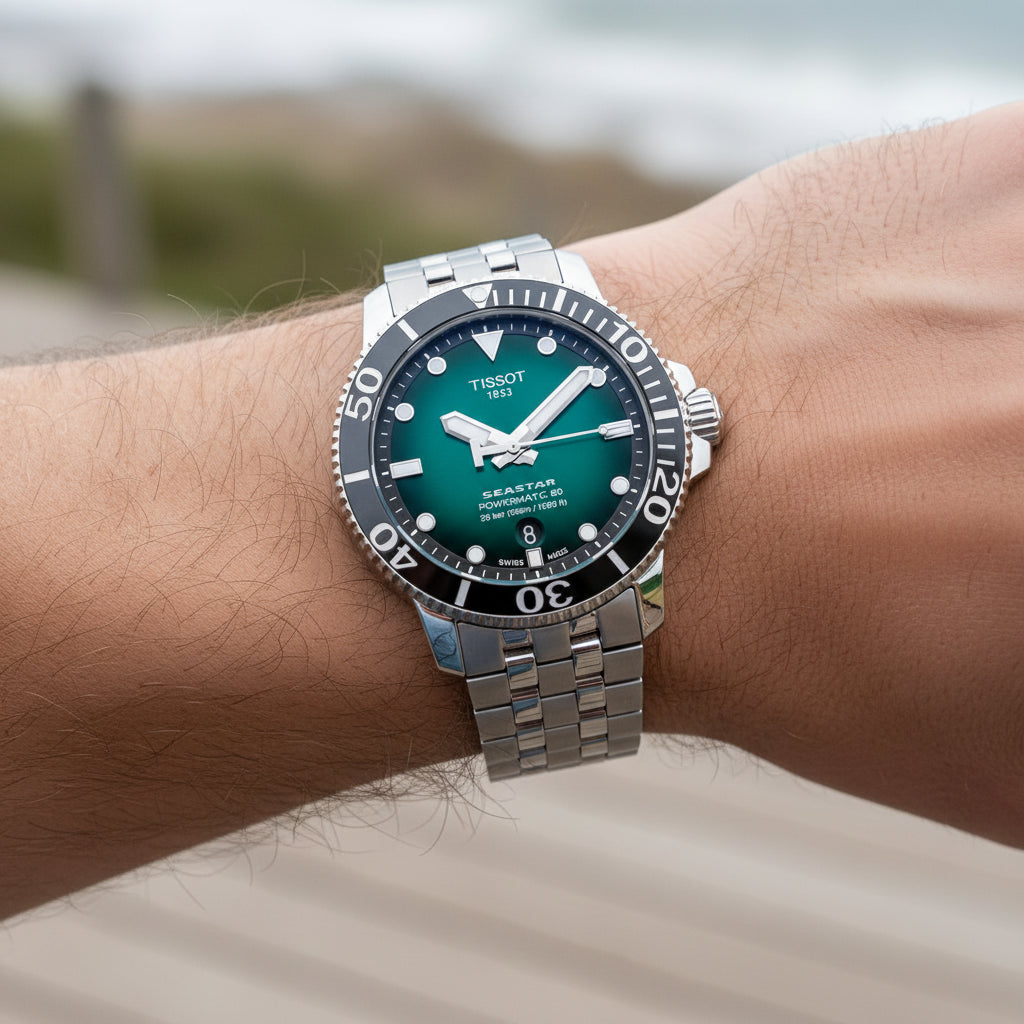 Reloj Tissot Seastar 1000 Automático T120.407.11.091.01 Original