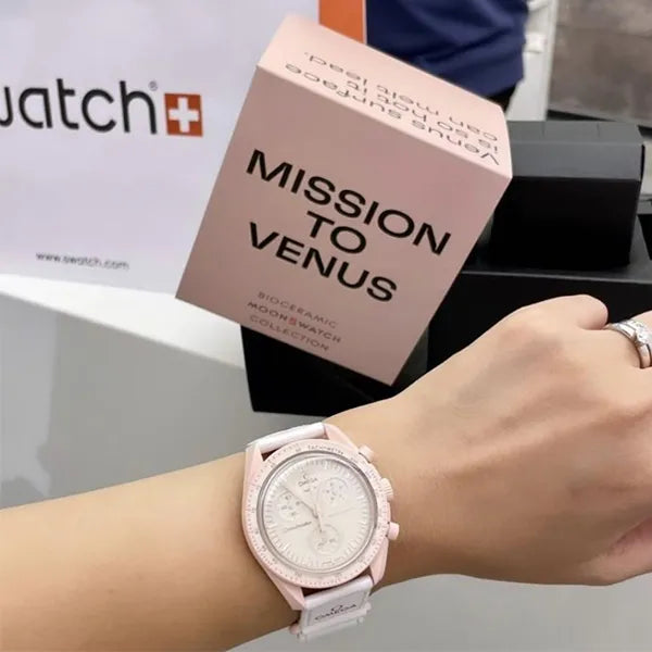 Reloj Swatch x Omega Moonswatch Mission to Venus SO33P100 Original