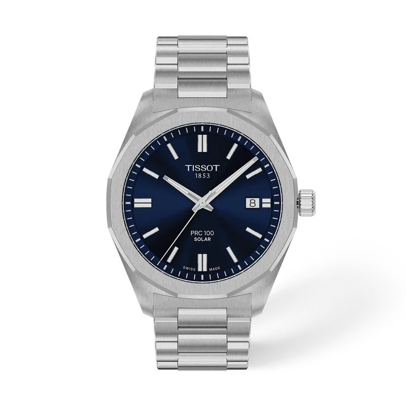 Reloj Tissot PRC 100 Solar T151.422.11.041.00 original