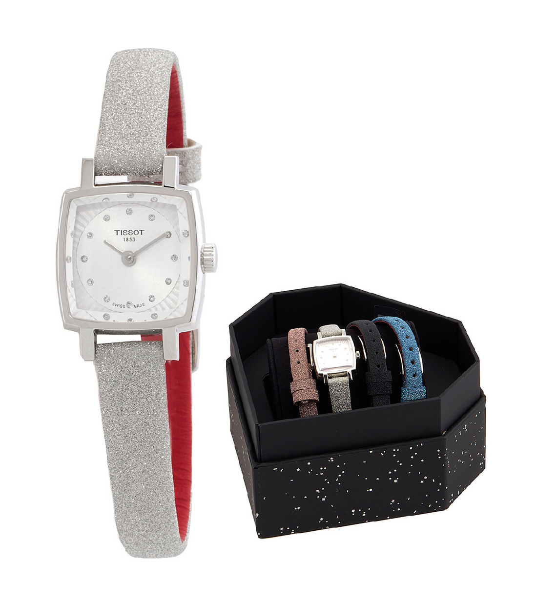 Reloj Tissot Lovely Square Festive Kit T058.109.17.036.02 Original