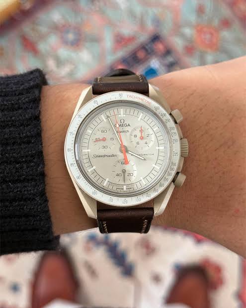 Reloj Swatch x Omega Moonswatch Mission to Jupiter SO33C100 Original