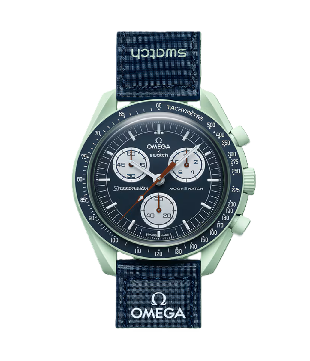 Reloj Swatch x Omega Moonswatch Mission to Eart SO33G100 Original