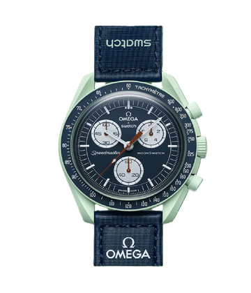 Reloj Swatch x Omega Moonswatch Mission to Eart SO33G100 Original