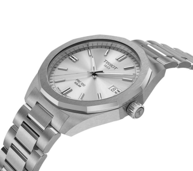 Reloj Tissot PRC 100 Solar T1514221103100  original