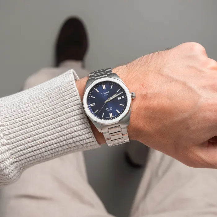 Reloj Tissot PRC 100 Solar T151.422.11.041.00  original