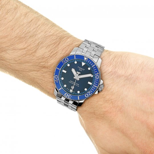 Reloj Tissot Seastar 1000 Powermatic 80 T1204071104103 Original