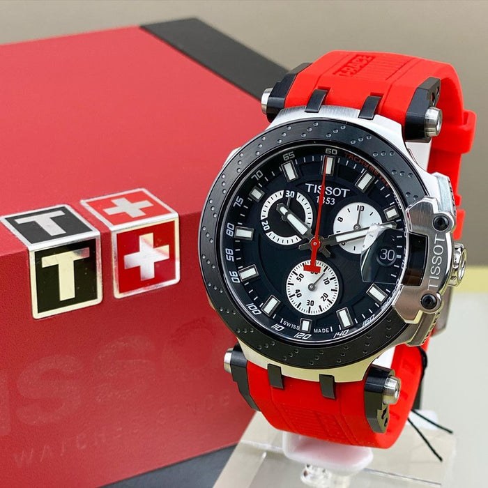 Corbata oportunidad Dando Reloj Tissot T-Race T1154172705100 Original — outletoptico