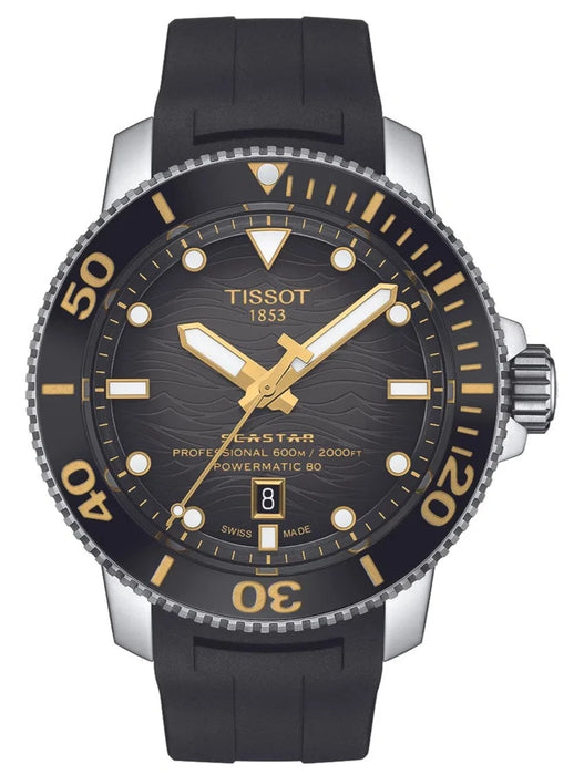 Reloj Tissot Seastar 2000 Professional Powermatic 80 T1206071744101 Original