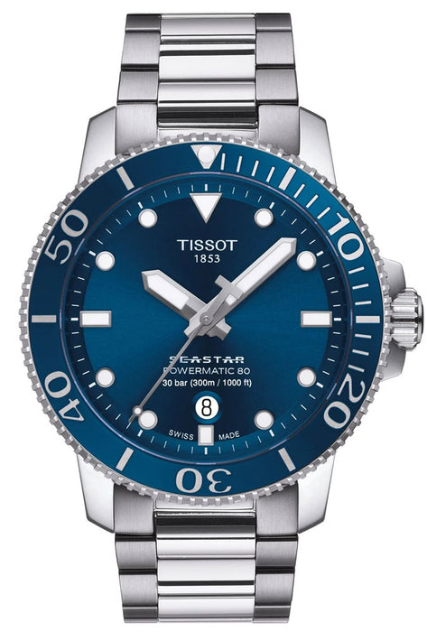 Reloj Tissot Seastar 1000 Powermatic 80 T1204071104103 Original